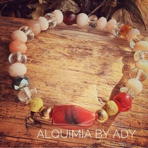 Alquimia | Eden Gate Bracelet | Agates and Carnelian